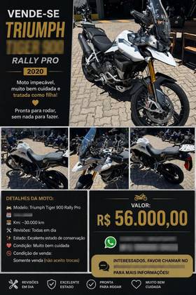 TRIUMPH TIGER 900 RALLY PRO TRIUMPH TIGER 900 RALLY PRO